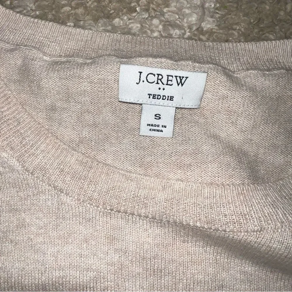 J. Crew Beige Pumpkin Top
